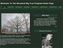Tablet Screenshot of mdbigtrees.com